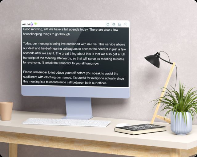 Captioning Demo